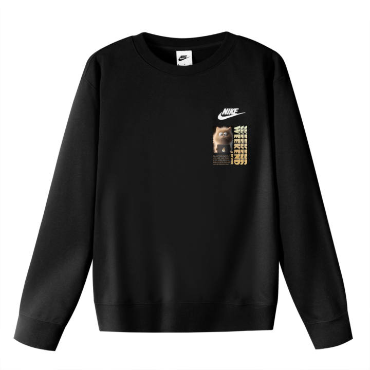 Nike Nike Dri Fit Sweatshirt Unisex Black