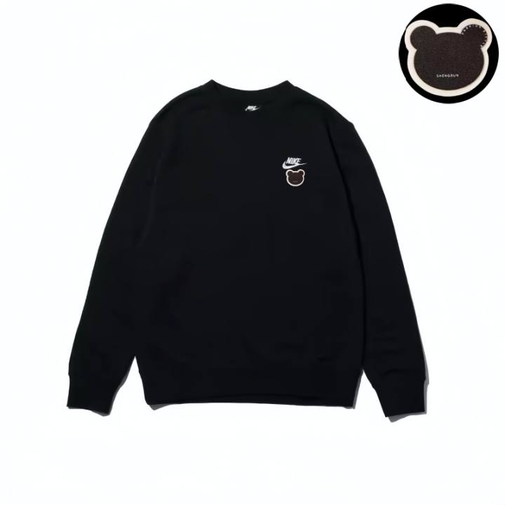 Nike Nike Sweatshirts Unisex Black Crew Neck Moderate Regular