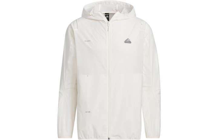 Adidas Adidas Jackets Men's Pink White Hooded Non Detachable Moderate Other