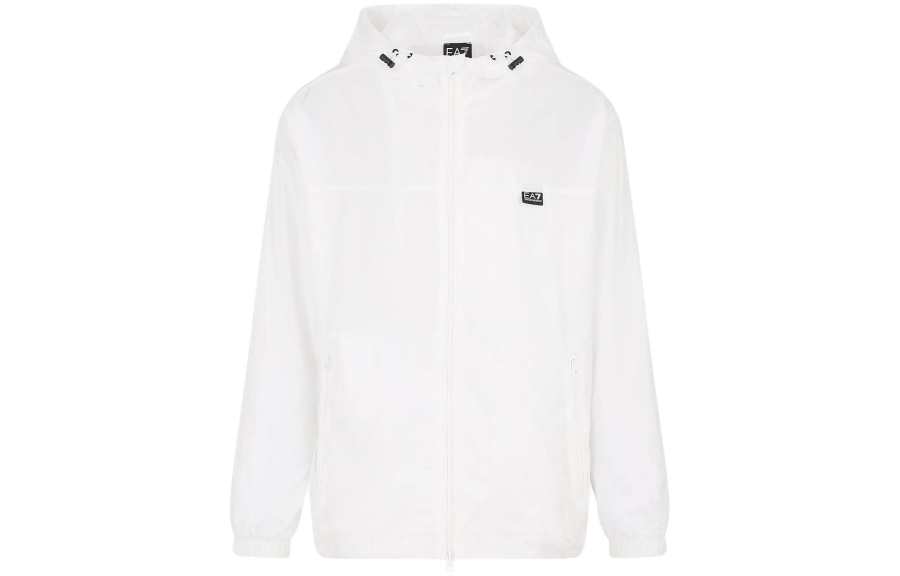 EMPORIO ARMANI EA7 SS24 Jackets & Coats Men's White