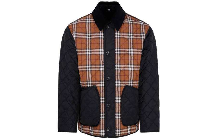 Burberry Vintage check Print Shirt Jacket