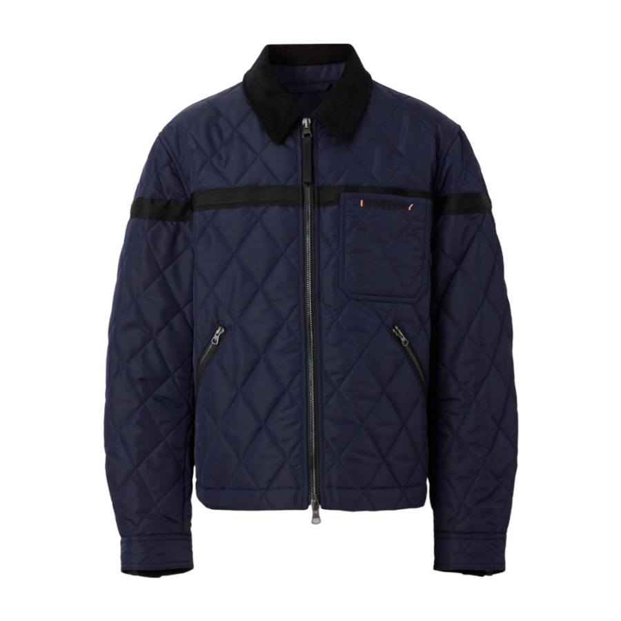 Burberry SS23 Jackets & Coats Men's Dark Charcoal Blue