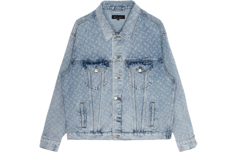 CLIMAX VISION CLIMAX VISION C Collection Denim Jacket Unisex Washed Blue