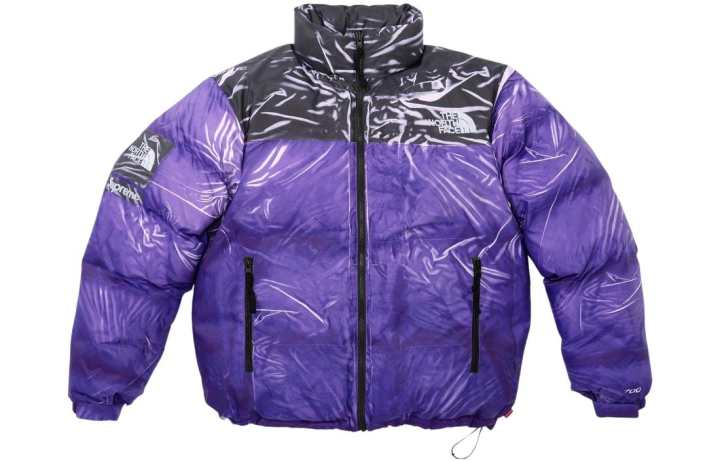 Supreme Supreme The North Face Printed Nuptse Trompe L'oeil Jacket