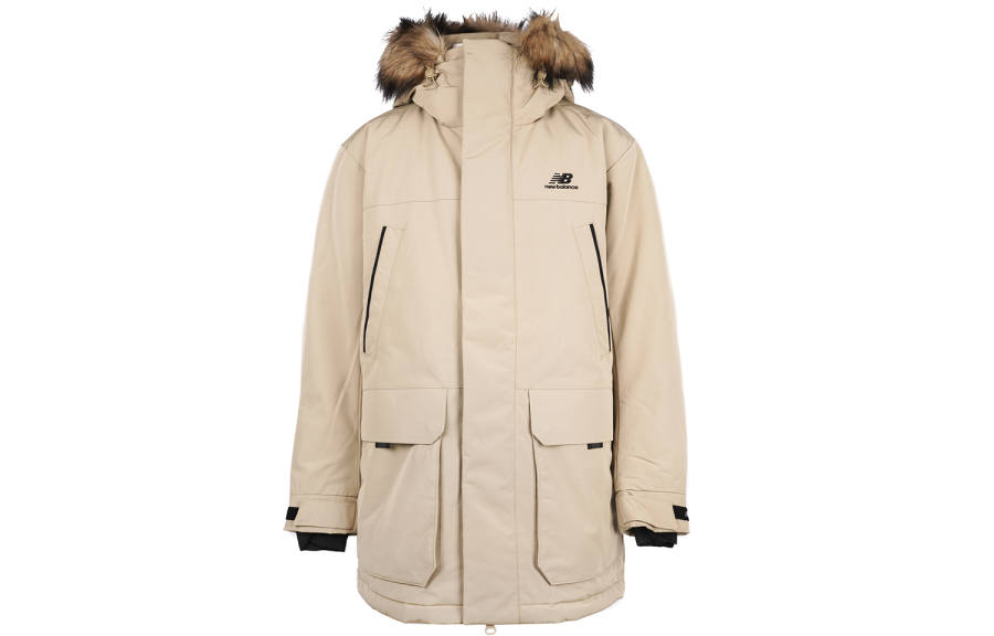 New Balance New Balance Down Jackets Men's Khaki Hooded Thickened Other