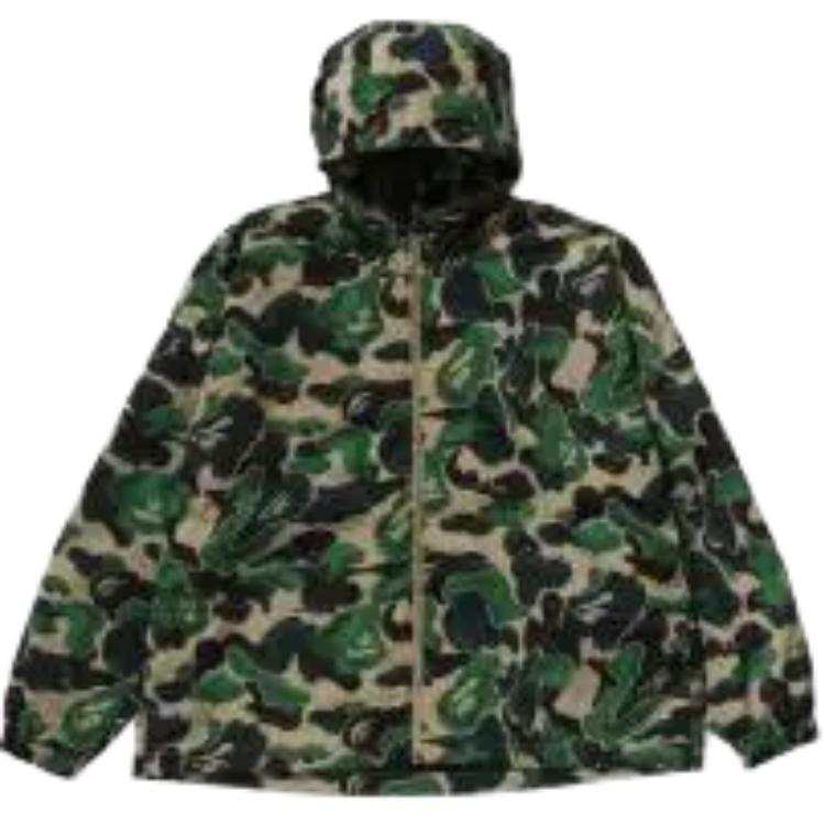 A BATHING APE Bape Art Camo Lightweight Hoodie Jacket