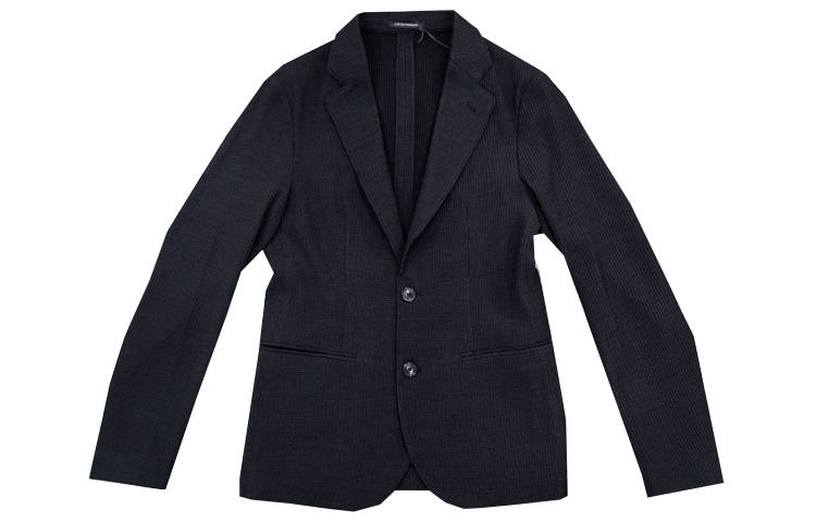 EMPORIO ARMANI Business Suit Coat Men's Black
