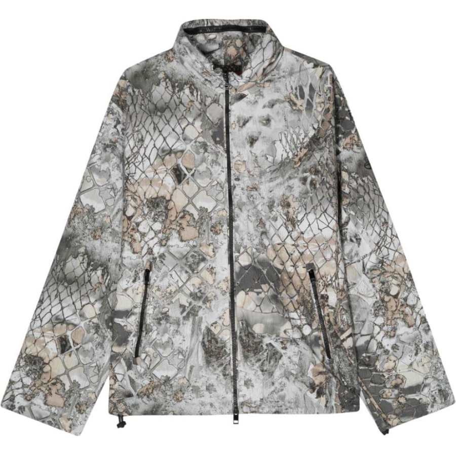 DIESEL DIESEL J Dorsett Graphic Printed Lightweight Jacket