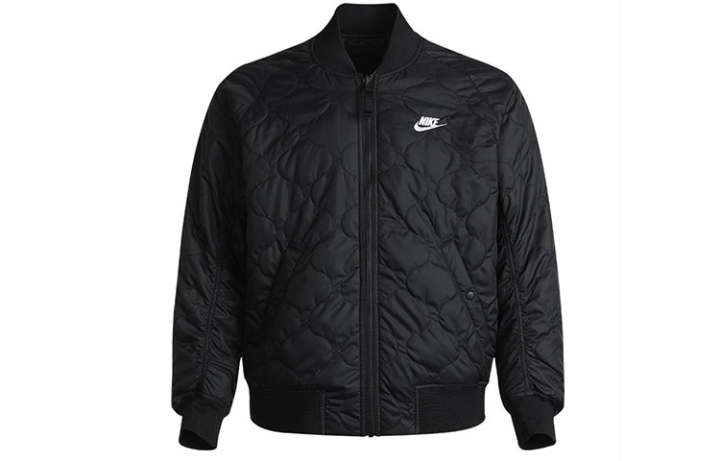 Nike Nike Puffer Jackets Men's Black Baseball Collar Moderate