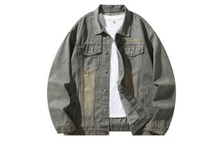 Mogao Denim Jackets Unisex Lapel Moderate Other