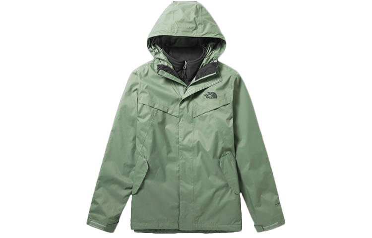 THE NORTH FACE Windbreaker Jackets Unisex Hooded Thickened And Fleece Lined