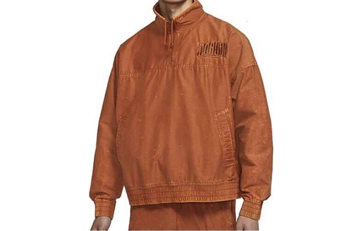 Jordan Jordan Jackets Men's Brown Stand Collar Moderate Other
