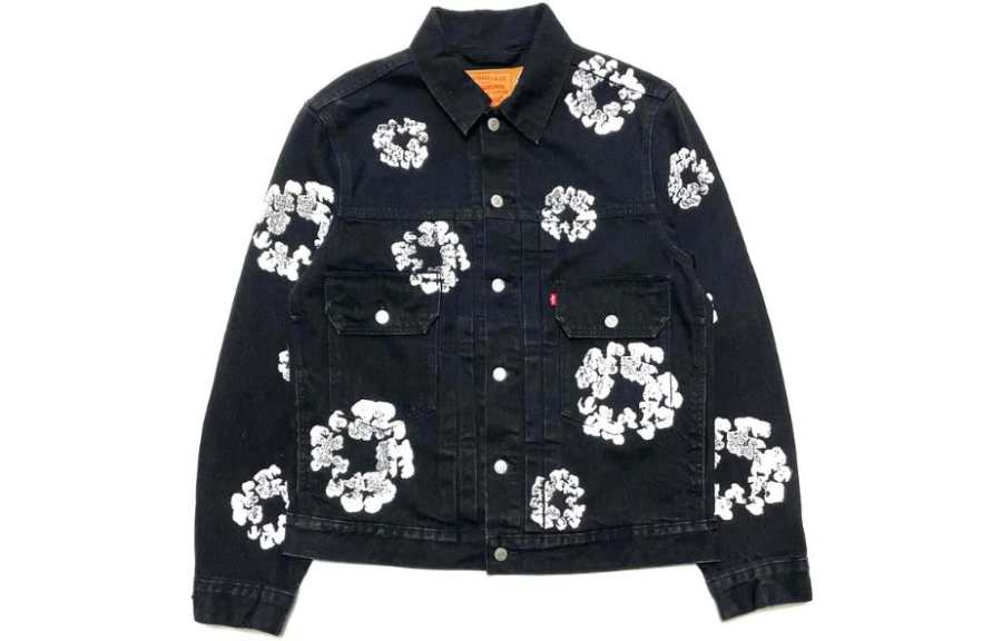 Denim Tears x Levi's wreath-print denim jacket
