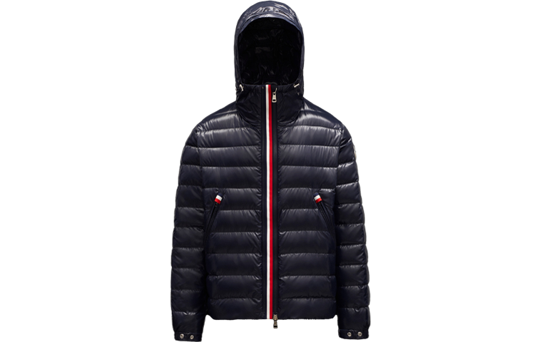 Moncler Moncler Rib Bone Down Jacket Men's Dark Blue