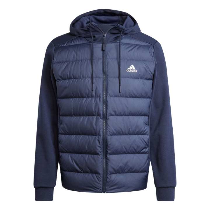 Adidas Adidas ESSENTIALS HYBRID DOWN JACKET Down Jacket Men's Legend Ink