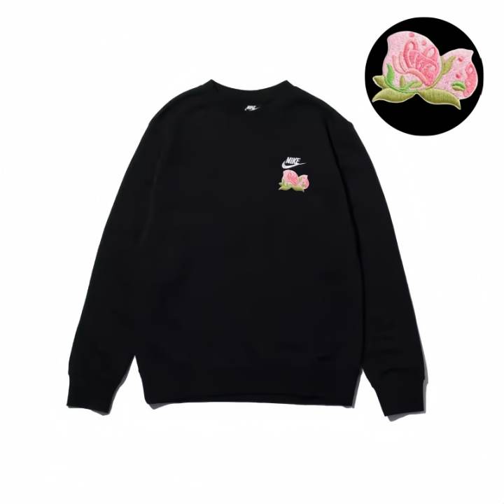 Nike Nike Sweatshirts Unisex Black Crew Neck Moderate Regular