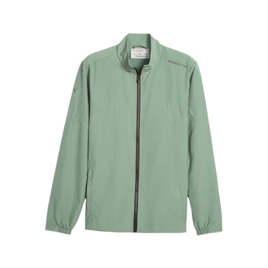 PUMA Porsche Jackets & Coats Men's Light Green Gray