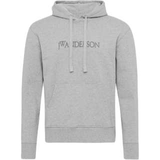 Jw Anderson logo-embroidered hoodie