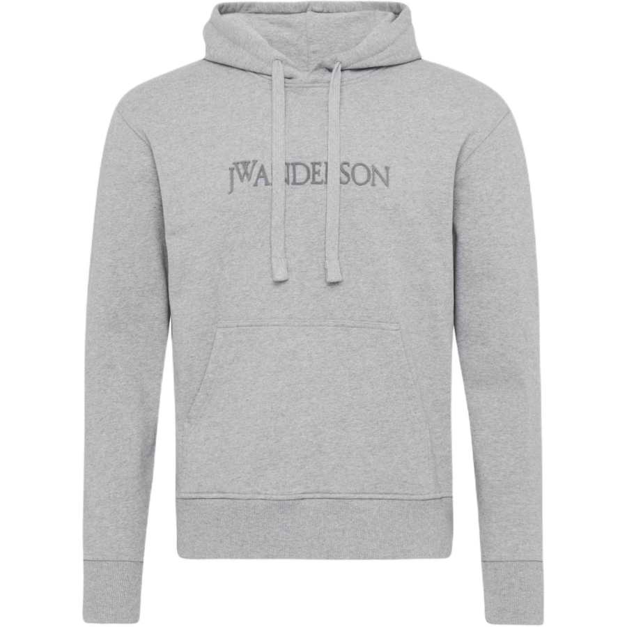 Jw Anderson logo-embroidered hoodie