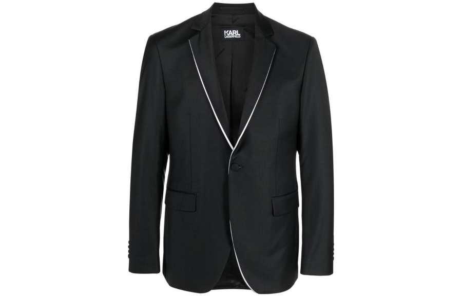 KARL LAGERFELD / Karl Lagerfeld Jeans Business Suit Coat Men's Black