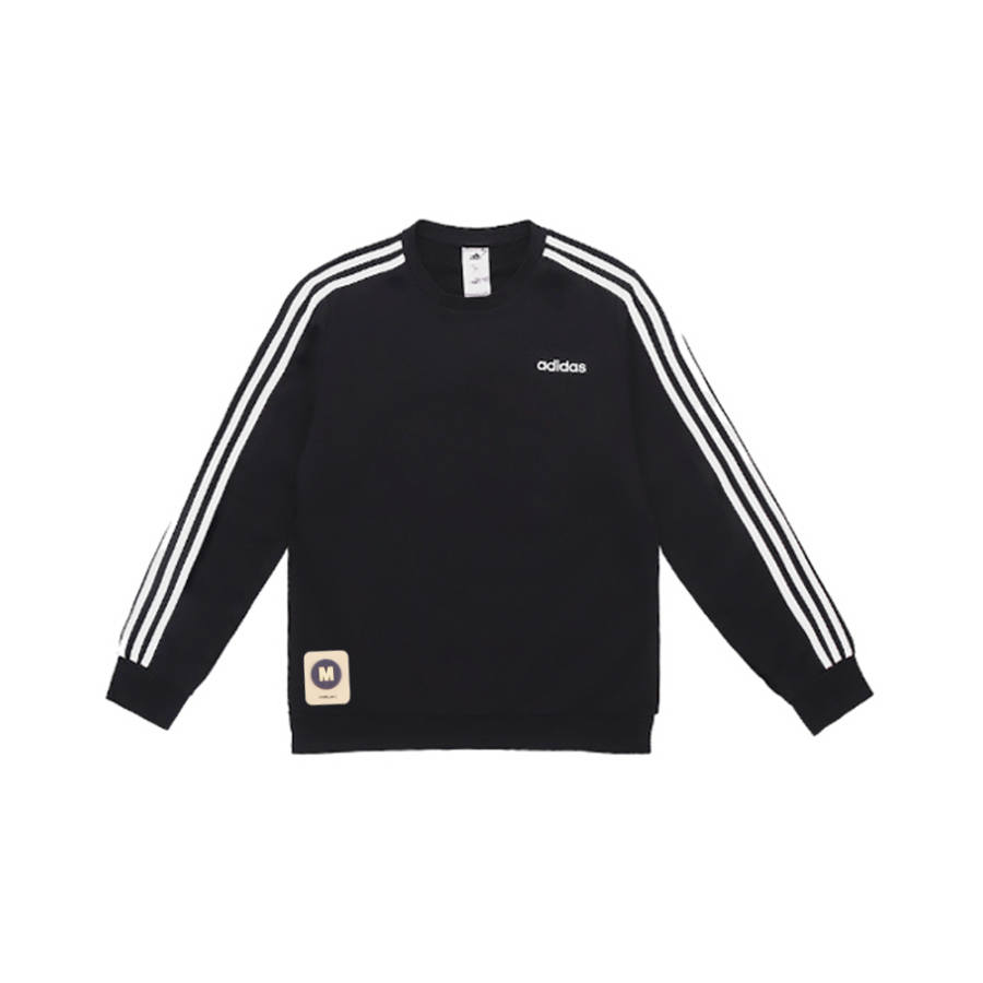 Adidas Adidas Sweatshirts Unisex Black Crew Neck Moderate Regular