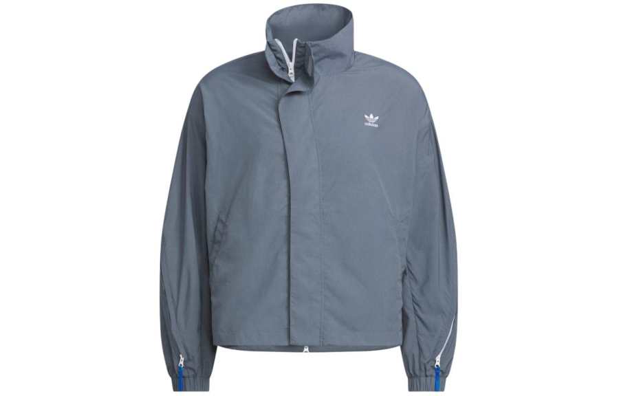 Adidas Originals x KR OP Jackets & Coats Unisex Asphalt Gray