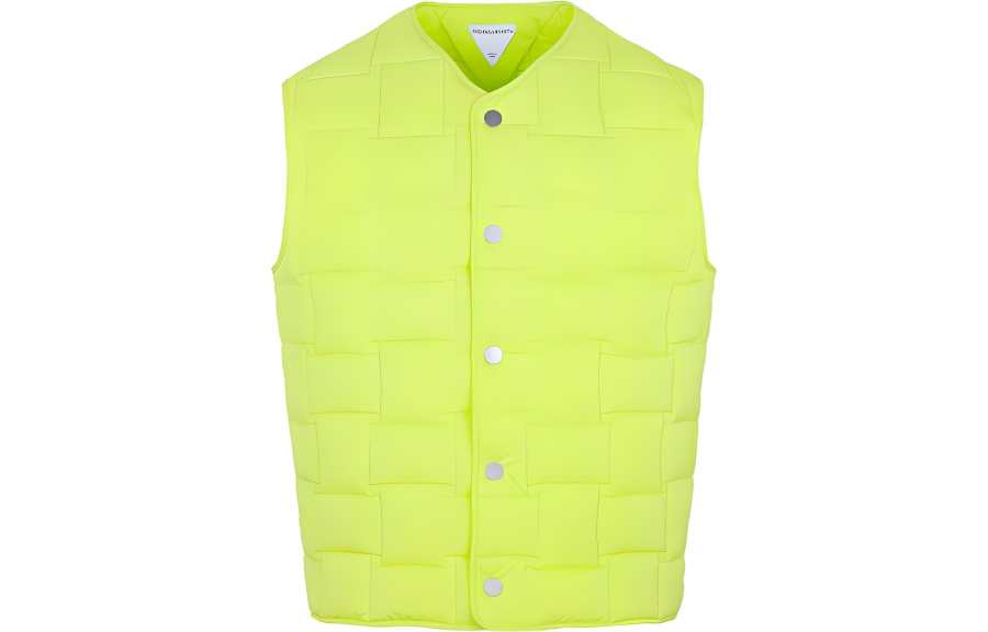 Bottega Veneta Buttoned V-Neck Padded Vest