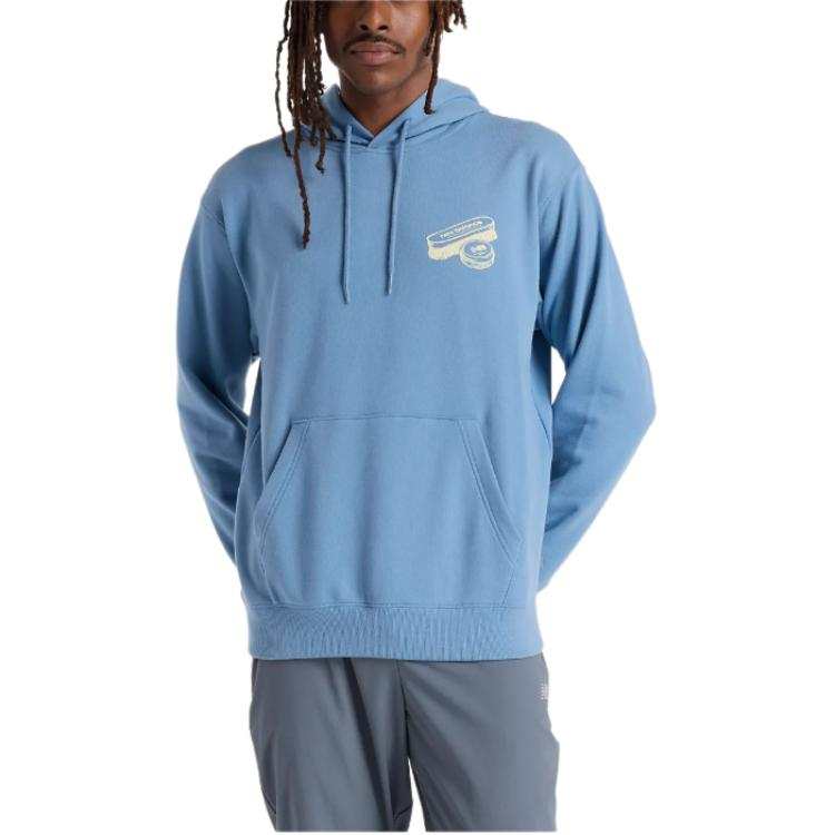 New Balance New Balance French Terry SS25 Sweatshirt Men's Pale Egret Blue