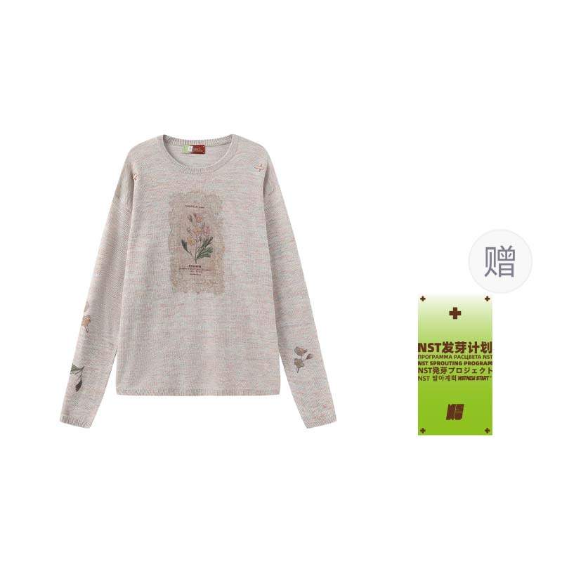 NSTNEW START Knitwear Unisex Milk Tea