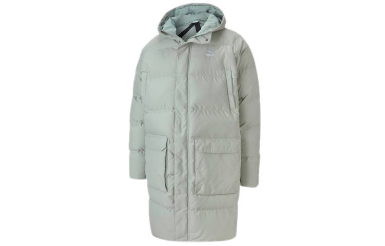 PUMA PUMA Down Jacket Winter Men's Gray Green