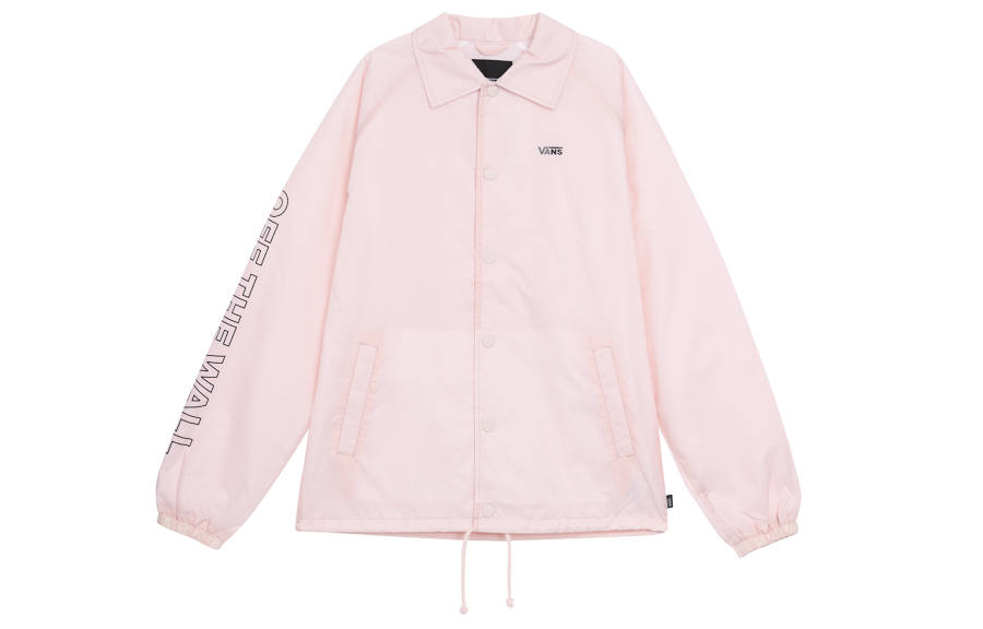 Vans Vans Jackets Unisex Pink Lapel Moderate Other