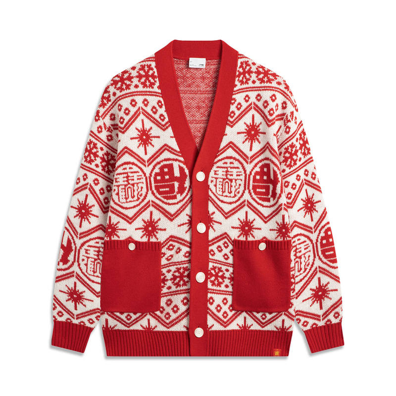 Li-Ning Li Ning Sports Life Collection Knitwear Men's Red
