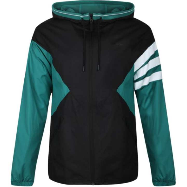 Adidas Adidas Jackets Men's Black Green Hooded Moderate Other