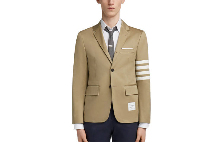 THOM BROWNE THOM BROWNE 4 Bar Stripe Single Breasted Blazer