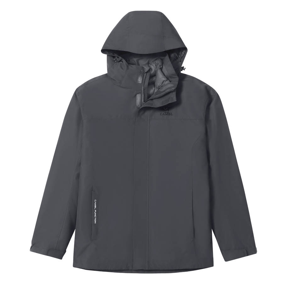 CAMEL All weather Hiking Ice Climbing And Rock Climbing Waterproof And Windproof To Keep Warm Windbreaker Jacket Men's