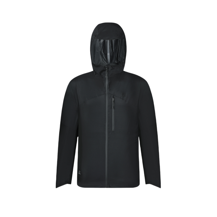 FILA Jackets Men's Black Hooded Non Detachable Moderate
