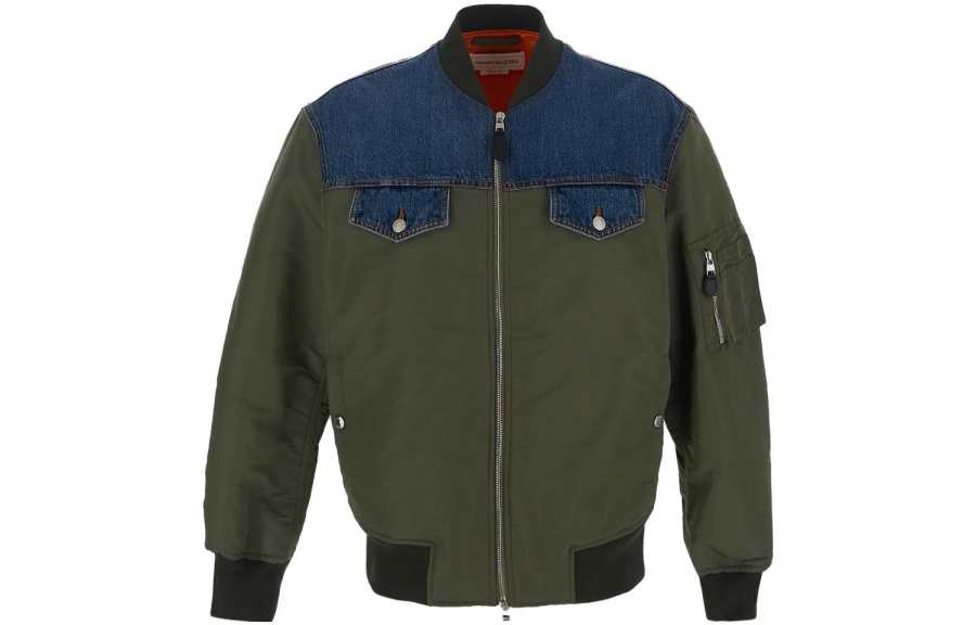Alexander McQueen SS23 Jackets & Coats Men's Army Green