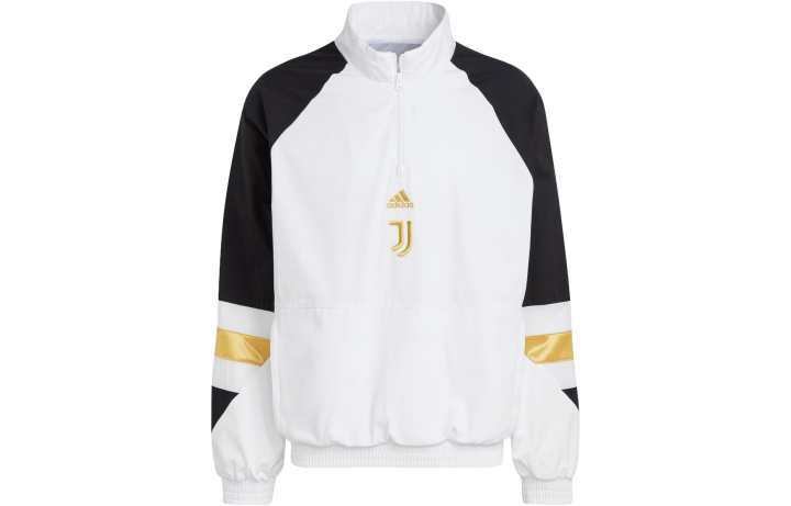 Adidas Adidas SS23 ICONS Collection Jackets Men's White Stand Collar Moderate Other