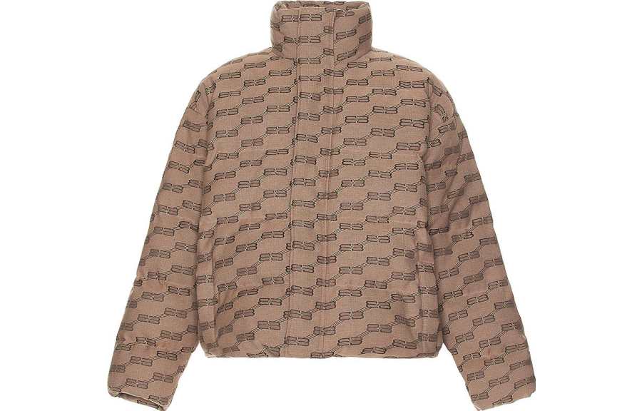 Balenciaga SS22 Jacket Loose Fit Men's Brown