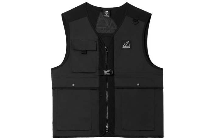 New Balance New Balance Vests Men's Black V Neck Moderate Other