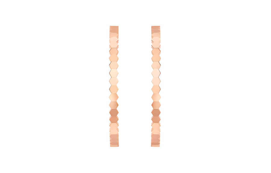 Chaumet 18K Rose Gold Earrings Women's