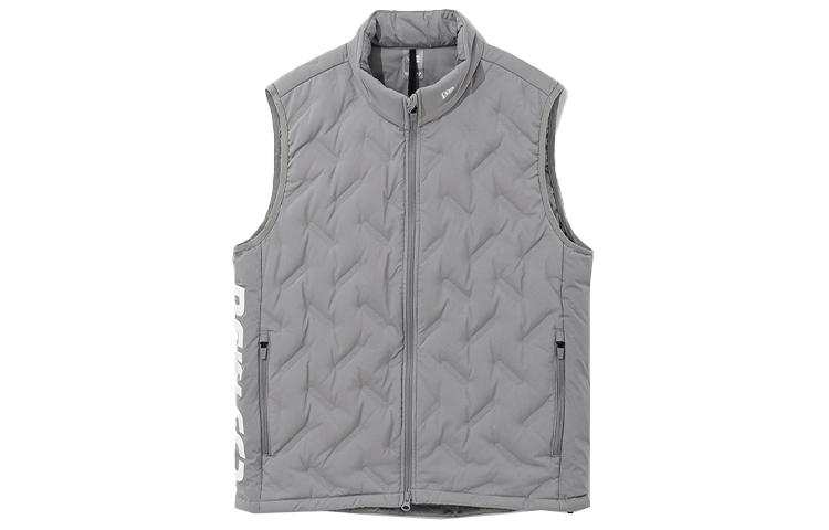 New Era Vests Unisex Gray Stand Collar Moderate Other