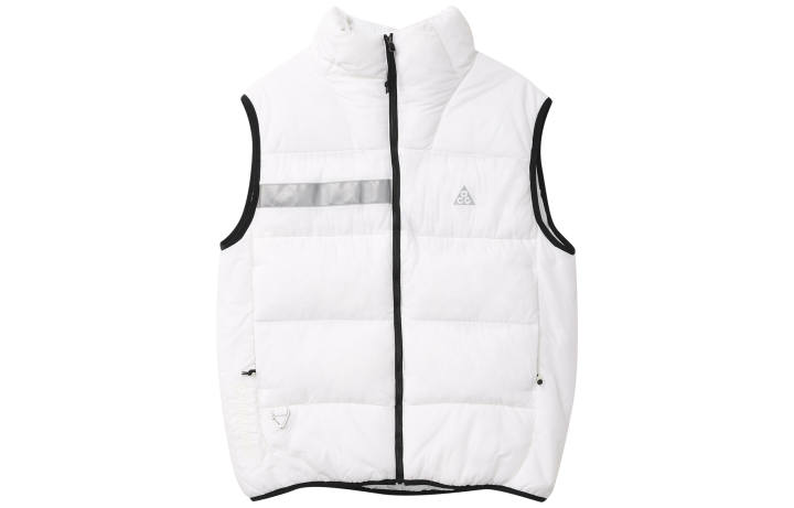 Nike Nike ACG THERMA FIT Down Vests Men's White Stand Collar Moderate Other