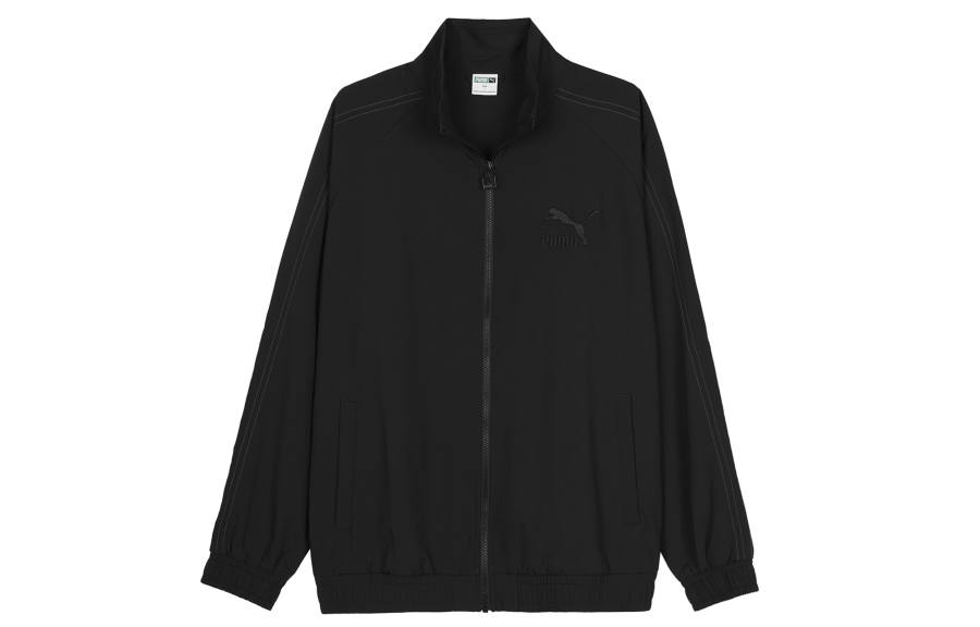PUMA PUMA T7 Jackets Men's Black Lapel Moderate Other