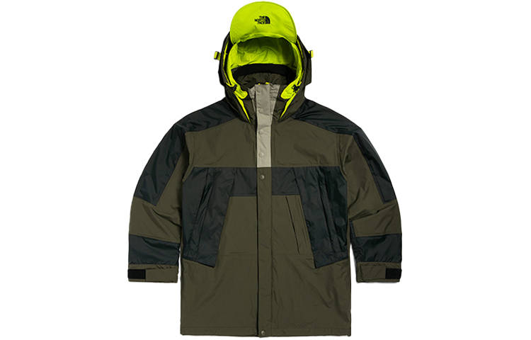 THE NORTH FACE Urban Exploration Waterproof And Windproof Windbreaker Jacket Men's Green