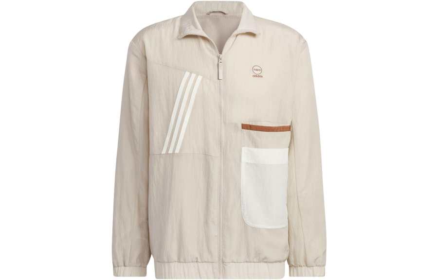 Adidas Neo Windbreaker Jackets & Coats Men's Beige Umber