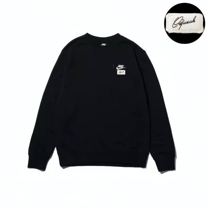 Nike Nike Sweatshirts Unisex Black Crew Neck Moderate