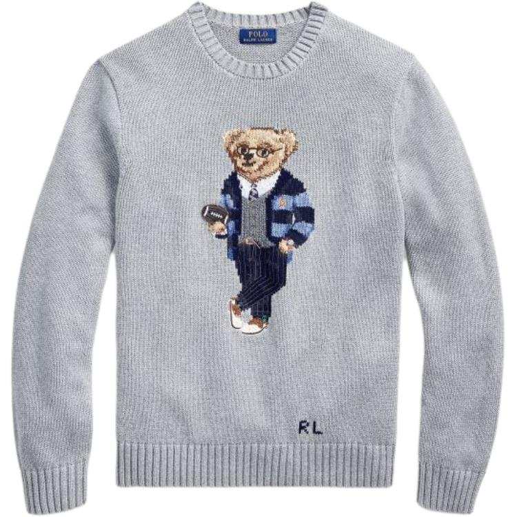 Polo Ralph Lauren Polo Bear Knitwear Standard Men's Gray