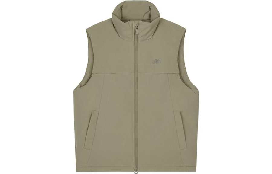 New Balance New Balance Vests Men's Green Stand Collar Moderate Other