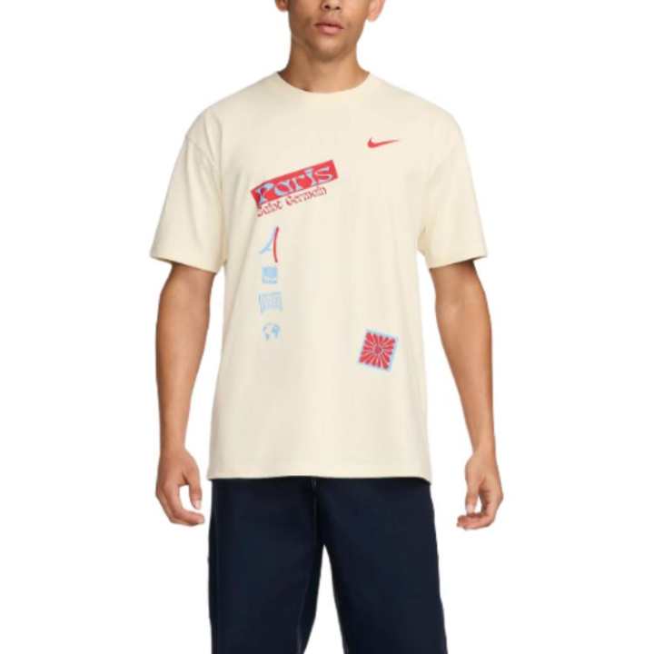 Nike Nike Paris Saint Germain T Shirt Men's Coconut Milk